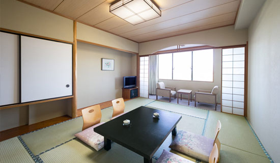 Classic Room, Japanese style, 4 futon beds, River side