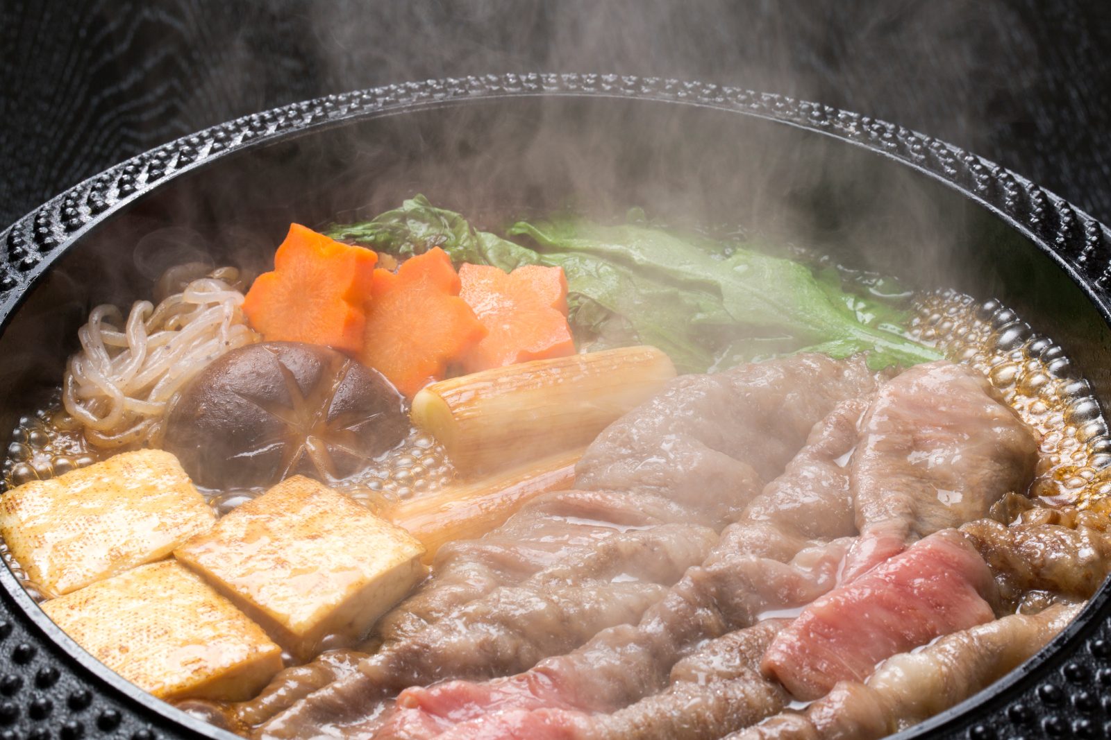 Saga beef sukiyaki image