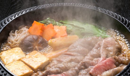 Image of Saga beef sukiyaki