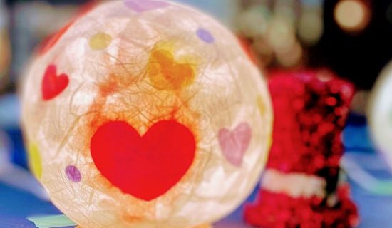 Making Japanese paper lanterns