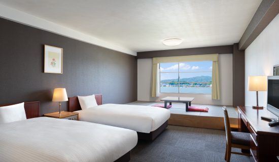 古典雙床和洋房海洋